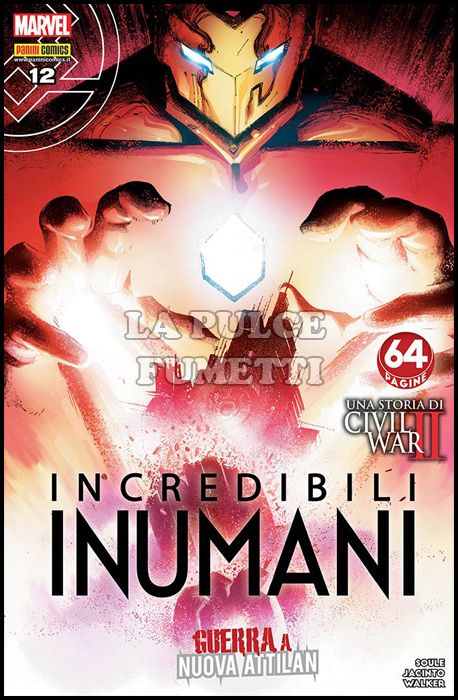 INUMANI #    12 - INCREDIBILI INUMANI 12 - CIVIL WAR II